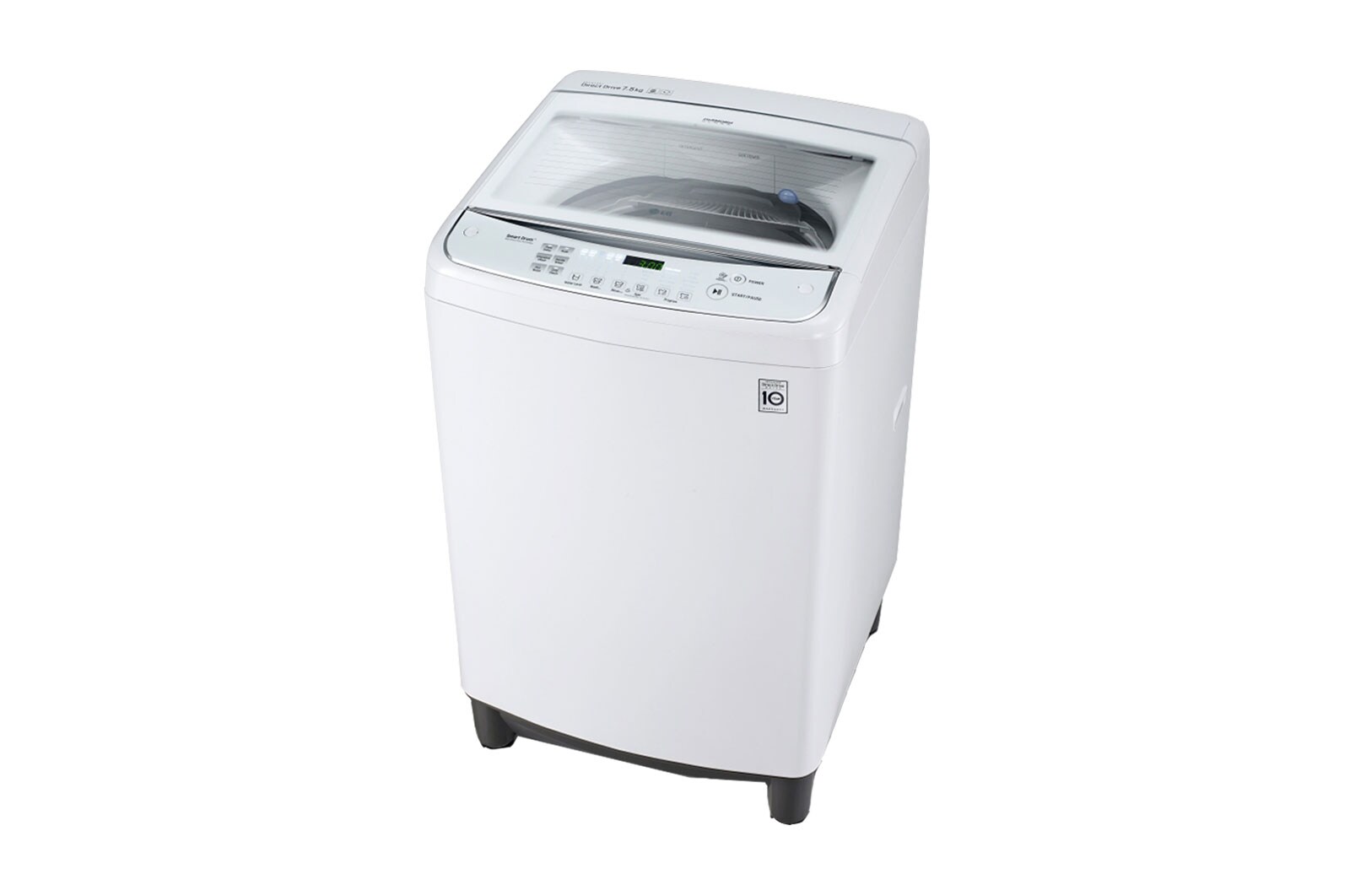 LG 7.5kg Top Load Washing Machine with 6 Motion Direct Drive, WTG7532W