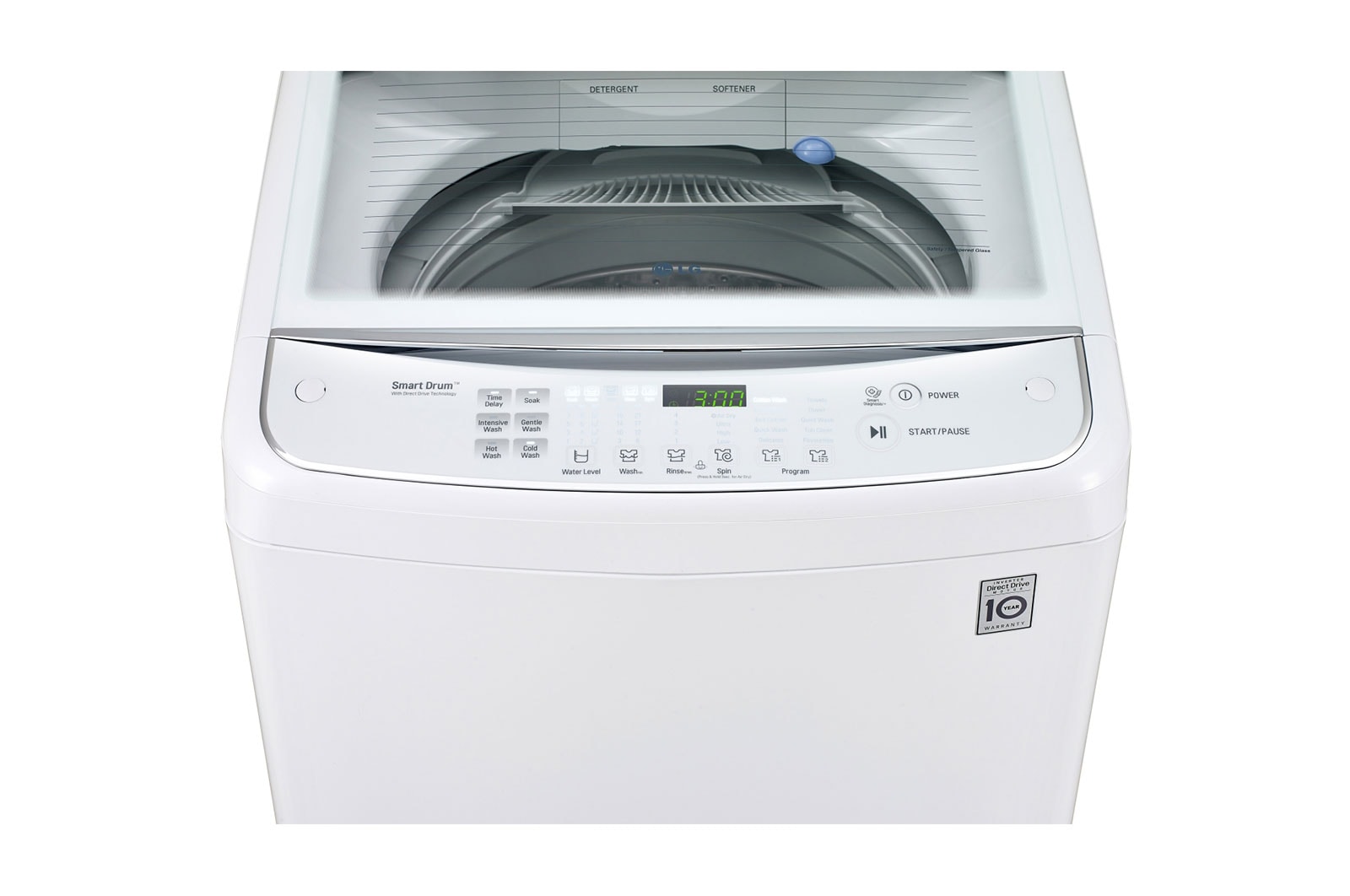 LG 7.5kg Top Load Washing Machine with 6 Motion Direct Drive, WTG7532W
