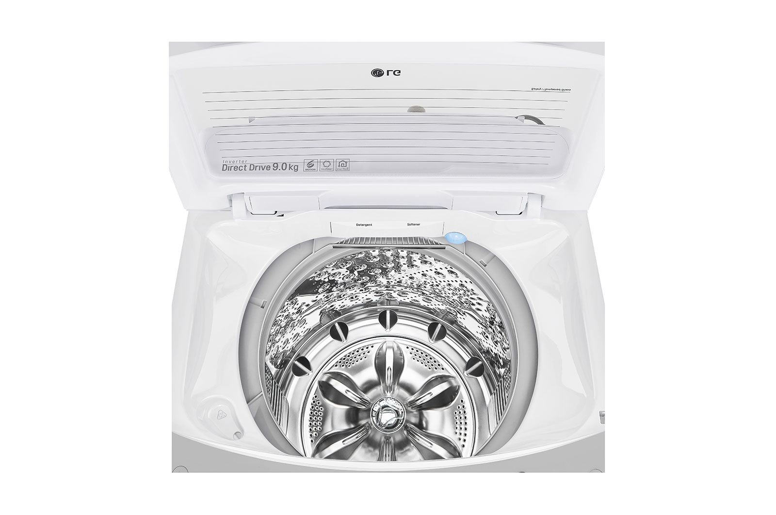 LG 9kg Top Load Washing Machine with 6 Motion Direct Drive & Smart THINQ™, WTG9032WF