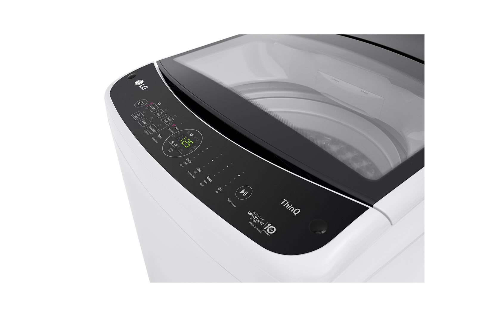 LG 10kg Series 5 Top Load Washer - AI DD®, WTL5-10W