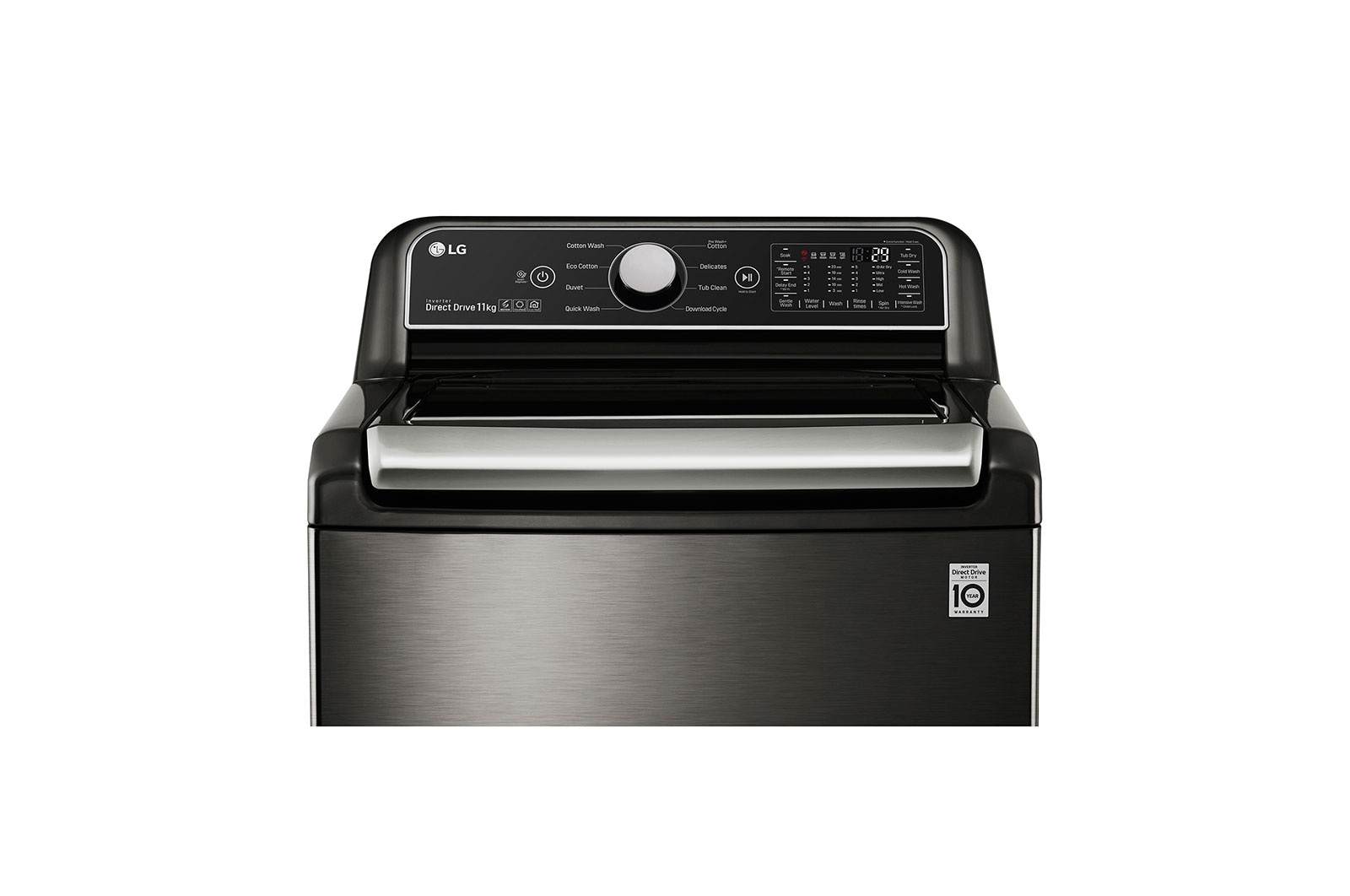 11kg Top Load Washing Machine with 6 Motion Direct Drive Smart THINQ WTR1132BF LG AU