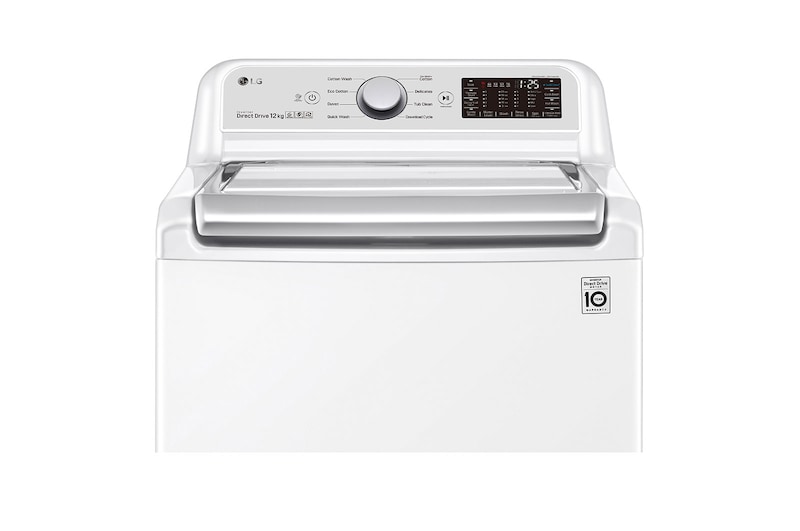 LG 12kg Top Load Washing Machine with TurboClean3D™, WTR1234WF
