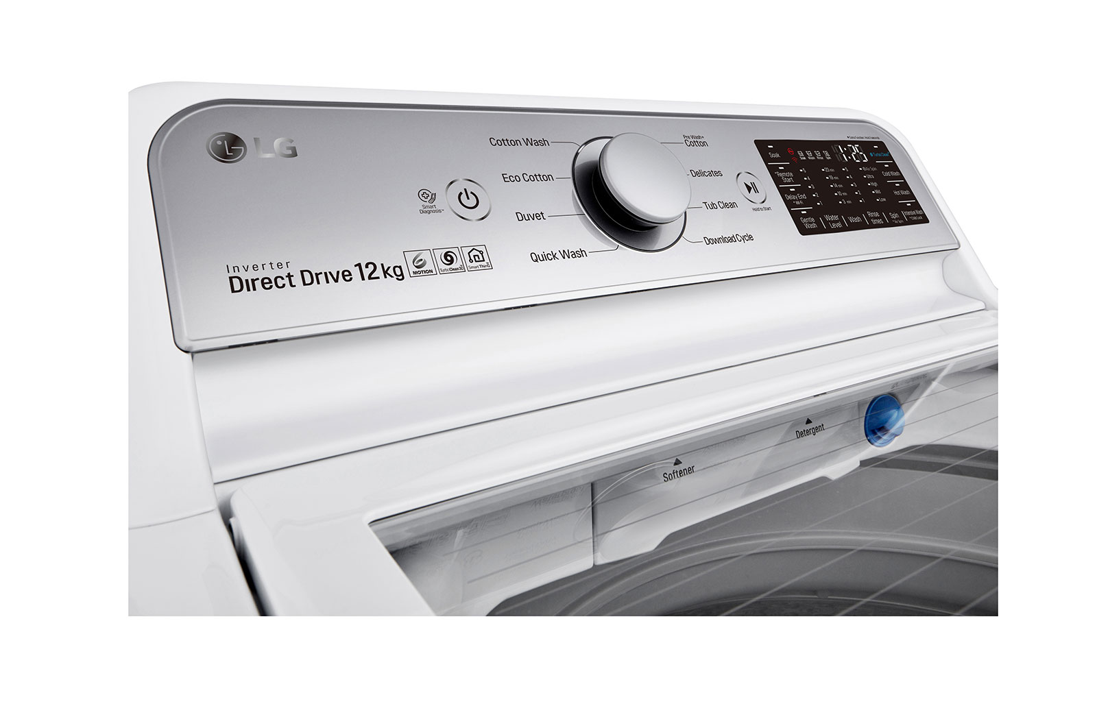 12kg Top Load Washing Machine with TurboClean3D WTR1234WF LG AU