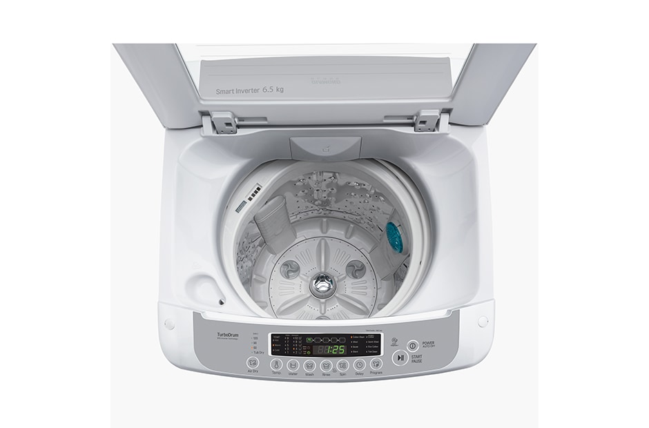 LG 6.5kg Top Load Washing Machine with Smart Inverter Control, WTS6520
