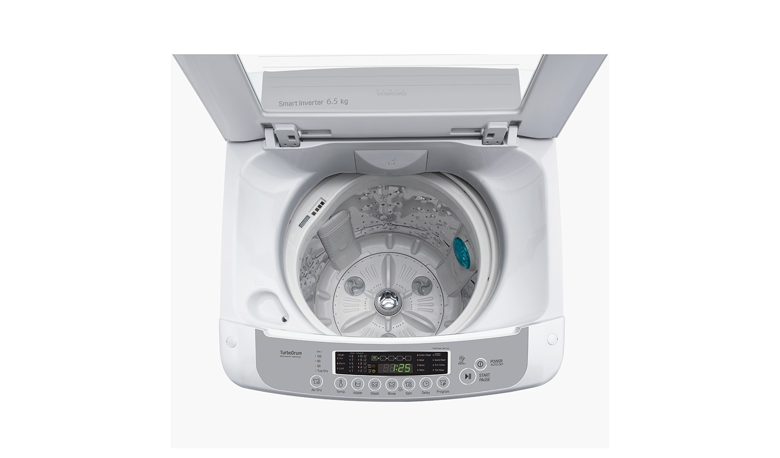 6.5kg Top Load Washing Machine with Smart Inverter Control WTS6520 LG AU