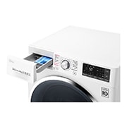 LG 9kg Front Load Washing Machine with Vapour, WTW1409VCW