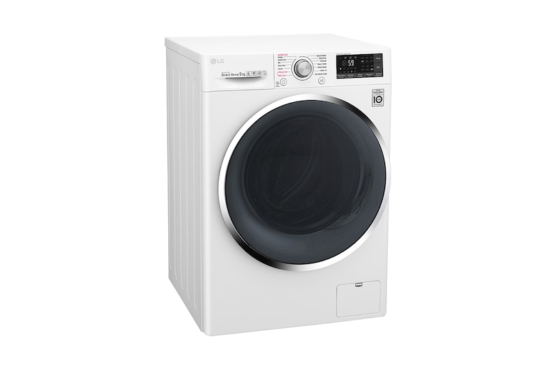 LG 9kg Front Load Washing Machine with Vapour, WTW1409VCW
