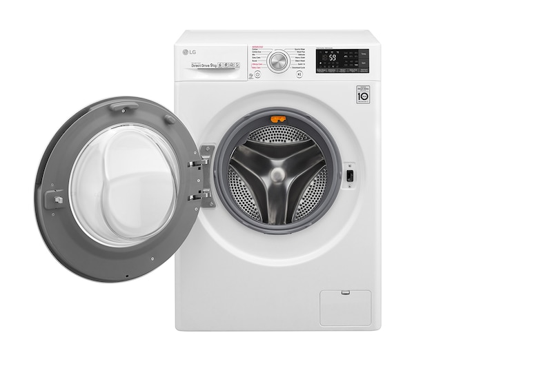 LG 9kg Front Load Washing Machine with Vapour, WTW1409VCW