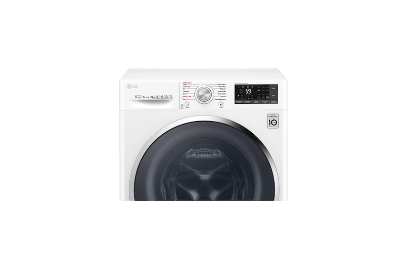 LG 9kg Front Load Washing Machine with Vapour, WTW1409VCW