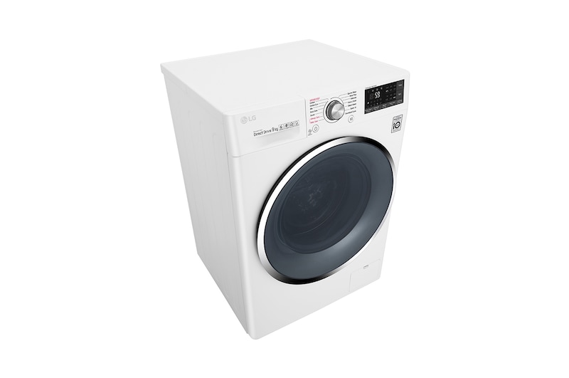 LG 9kg Front Load Washing Machine with Vapour, WTW1409VCW