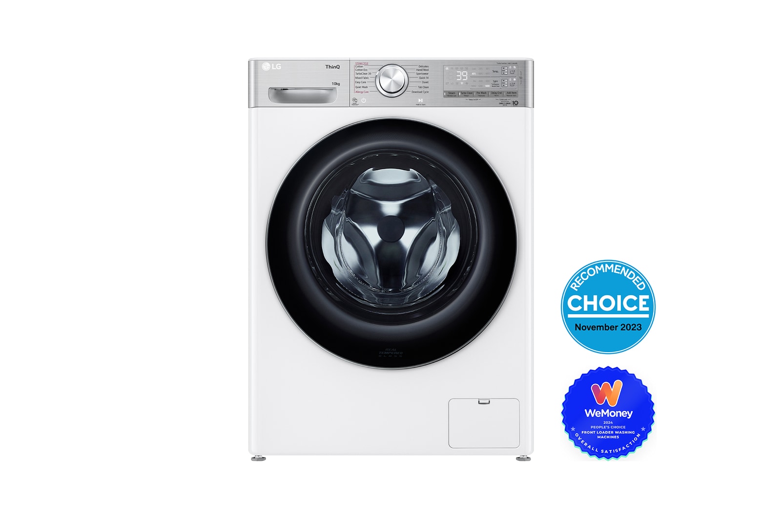Lg direct drive 10kg front loader top