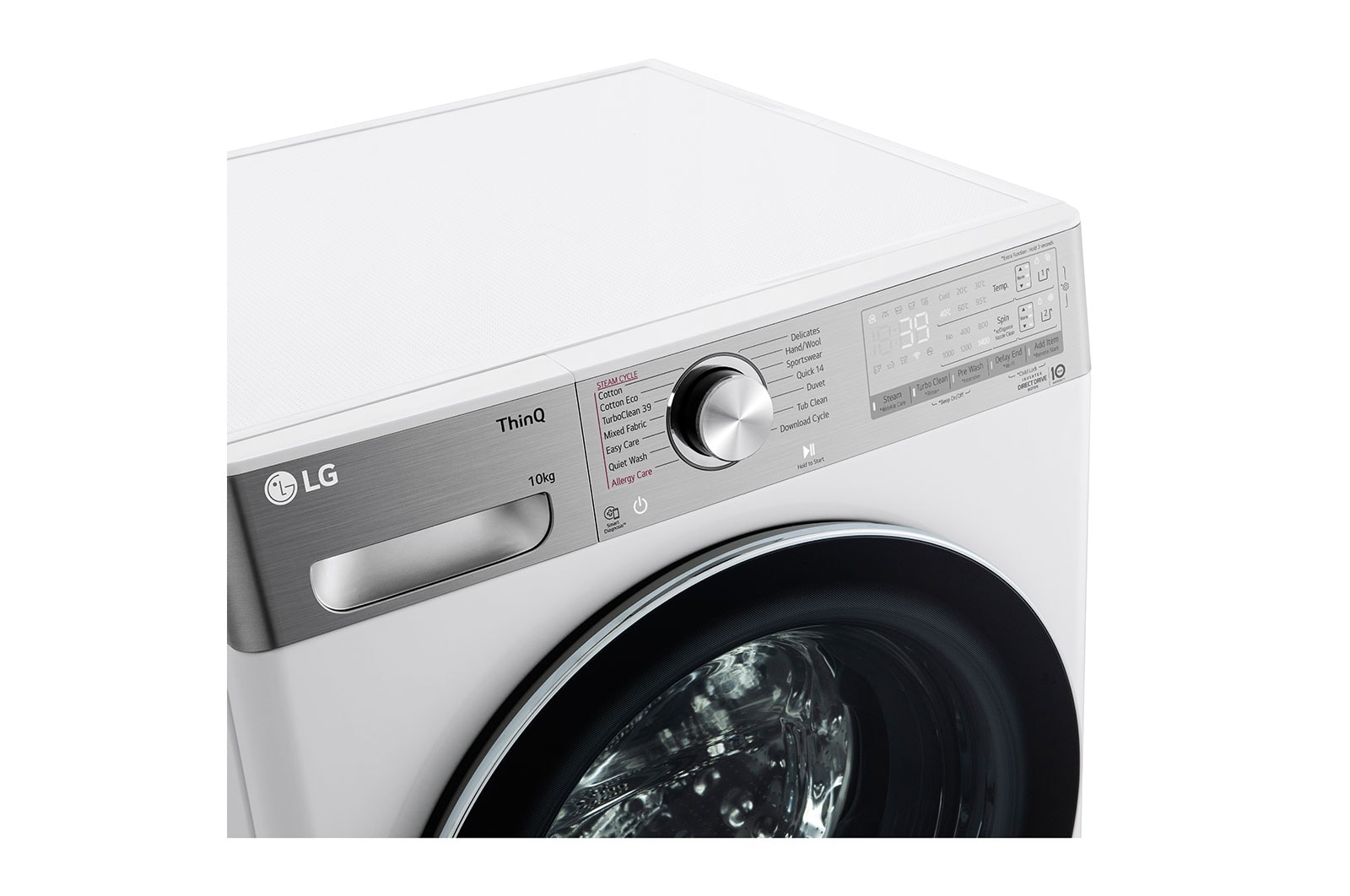 LG 10kg Series 10 Front Load Washer - ezDispense, WV10-1410W