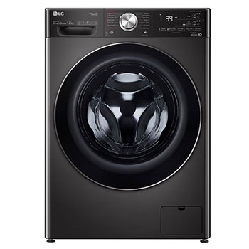 Front view of 12kg Series 10 Front Load Washer - ezDispense, WV10-1412B