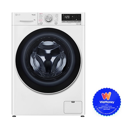 Front View of 8kg Series 5 Slim Front Load Washing Machine WV5-1208W