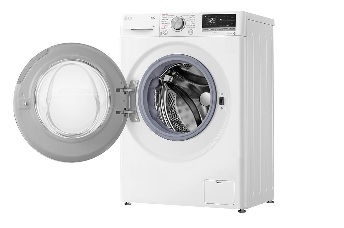 LG 8kg Series 5 Slim Front Load Washer - Steam, WV5-1208W