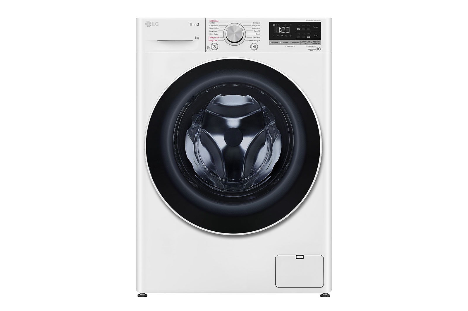 Front View of 8kg Series 5 Slim Front Load Washing Machine WV5-1208W