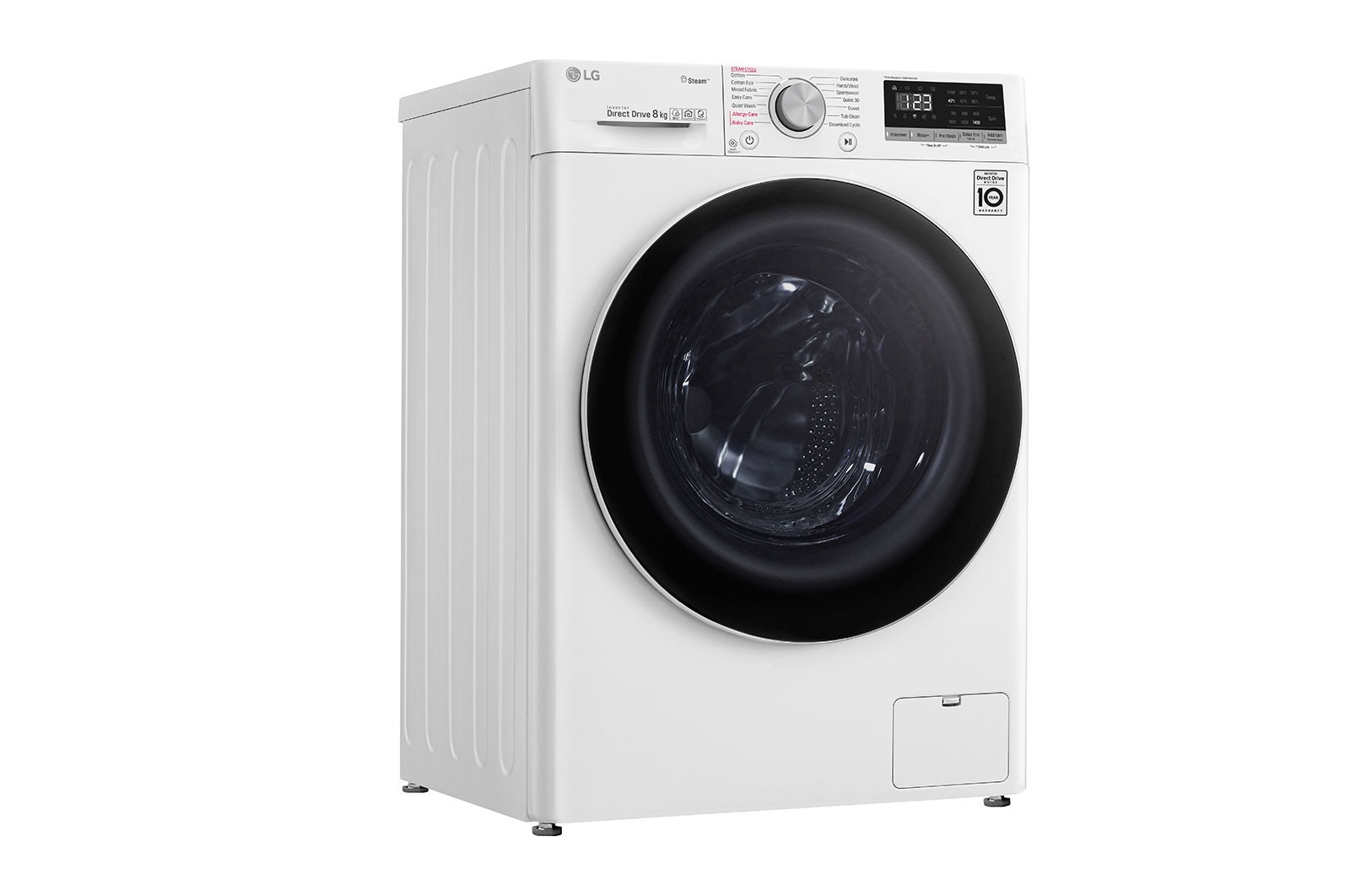 LG 8kg Series 5 Front Load Washer - Steam, WV5-1408W
