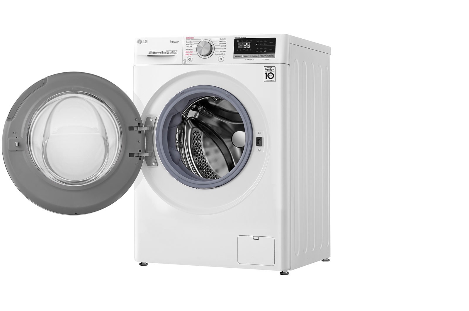 LG 8kg Series 5 Front Load Washer - Steam, WV5-1408W
