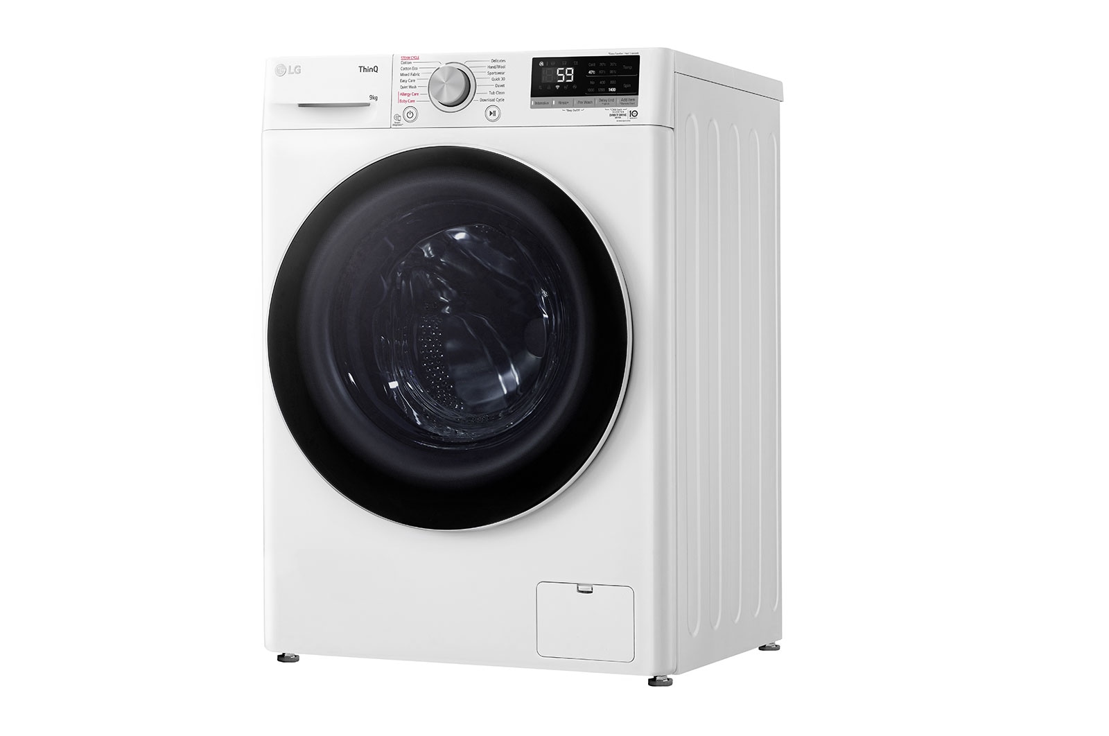 LG 9kg Series 5 Front Load Washer - Steam, WV5-1409W