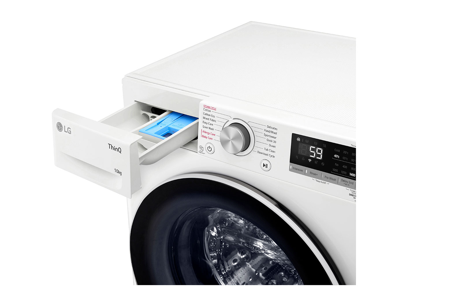 Lg series 5 10kg front load washing machine hotsell