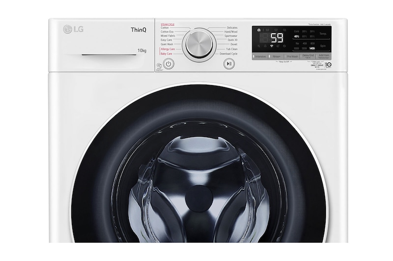 LG 10kg Series 5 Front Load Washer - Steam, WV5-1410W