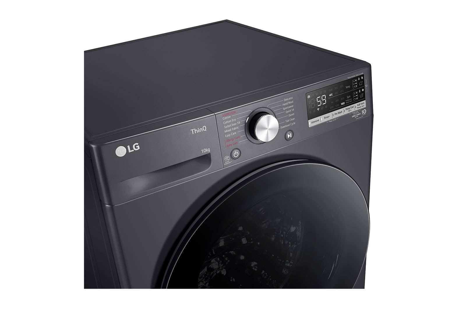 LG 10kg Series 6 Front Load Washing Machine with ezDispense® - Grey, WV6-1410G