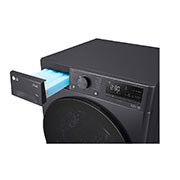 LG 10kg Series 6 Front Load Washing Machine + 10kg Series 5 Heat Pump Dryer Bundle - Grey Finish, WV6-1410SG