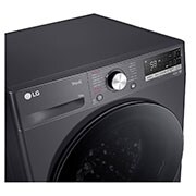 LG 10kg Series 6 Front Load Washing Machine + 10kg Series 5 Heat Pump Dryer Bundle - Grey Finish, WV6-1410SG