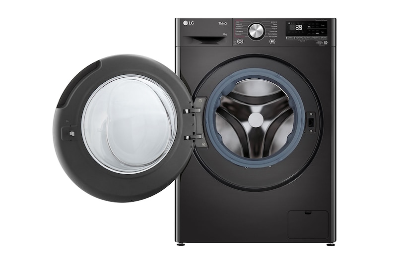 LG 8kg Series 9 Front Load Washer - Steam+, WV9-1408B