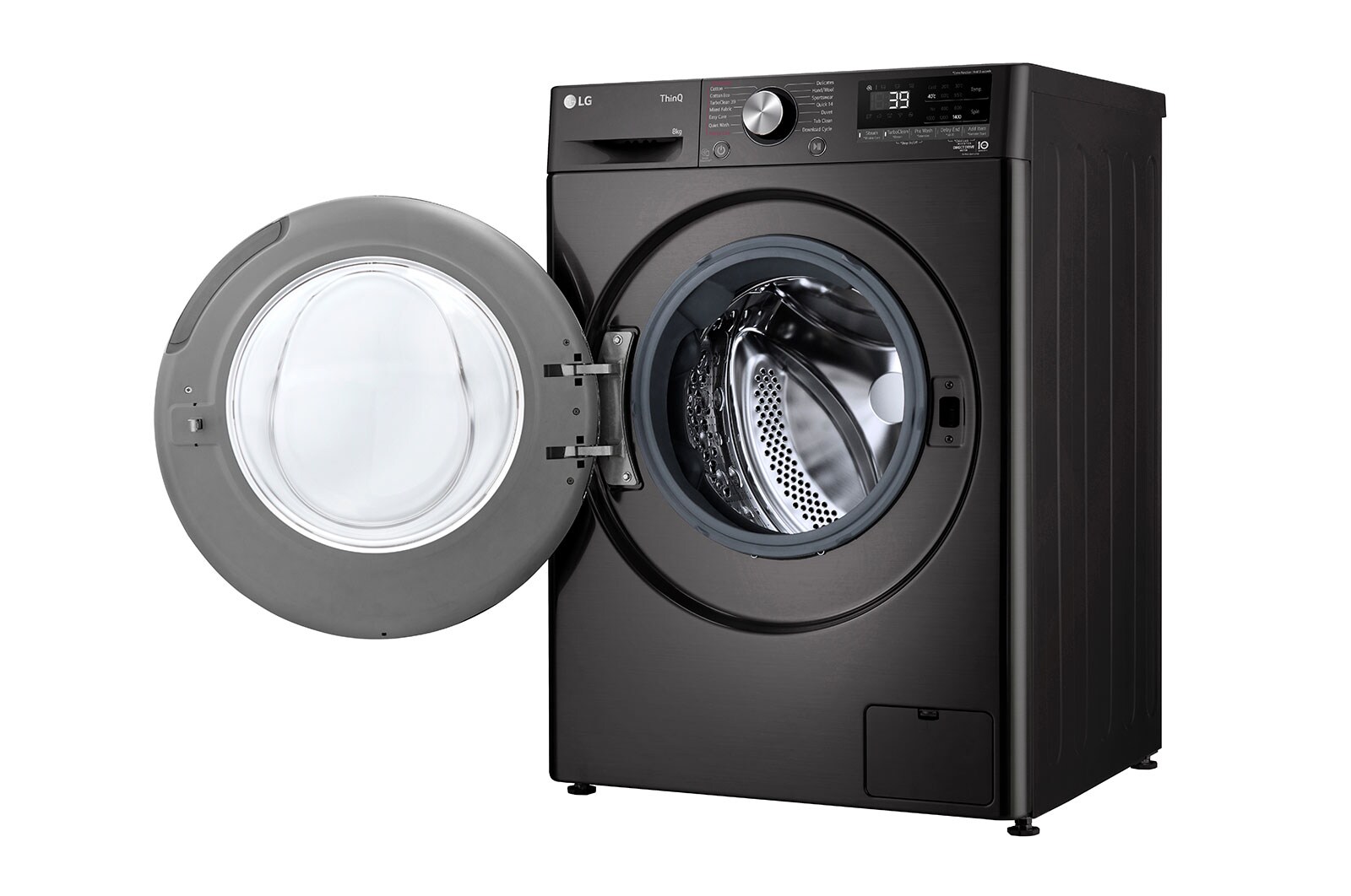 LG 8kg Series 9 Front Load Washer - Steam+, WV9-1408B