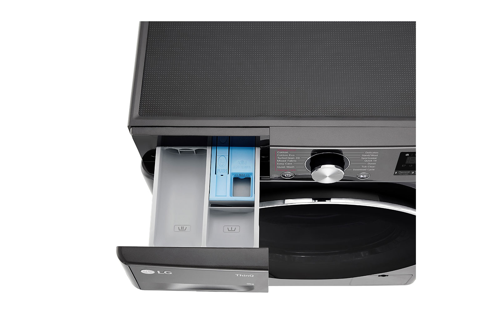 LG 9kg Series 9 Front Load Washer - Steam+, WV9-1409B