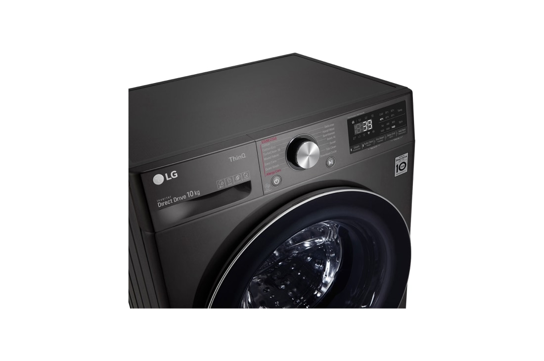 LG 10kg Series 9 Front Load Washer - Steam+, WV9-1410B