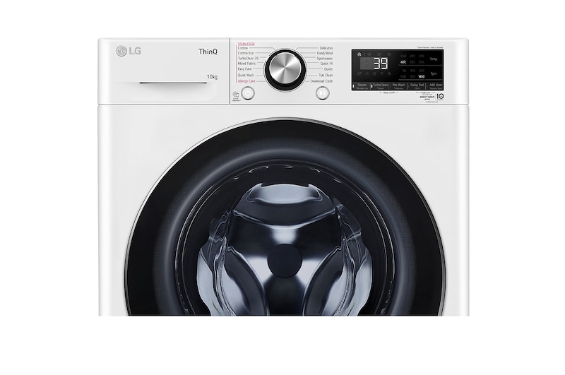 LG 10kg Series 9 Front Load Washer - Steam+, WV9-1410W