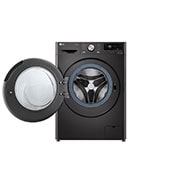 LG 12kg Series 9 Front Load Washing Machine + 9kg Heat Pump Dryer Stacking Kit Bundle, WV9-1412SB