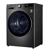 LG 12kg Series 9 Front Load Washing Machine + 9kg Heat Pump Dryer Stacking Kit Bundle, WV9-1412SB