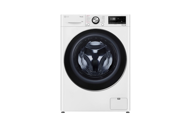 LG 12kg Series 9 Front Load Washer - Steam+, WV9-1412W