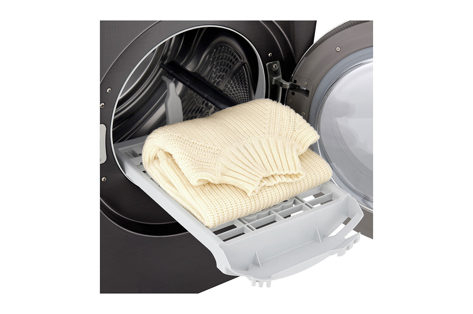LG 9kg Series 9 Front Load Washing Machine + 9kg Heat Pump Dryer Stacking Kit Bundle, WV9-1609SB