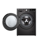 LG 9kg Series 9 Front Load Washing Machine + 9kg Heat Pump Dryer Stacking Kit Bundle, WV9-1609SB