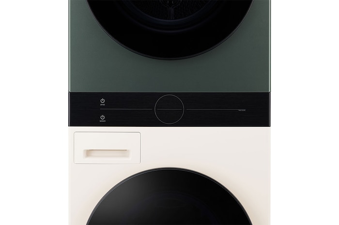 LG 12/9kg WashTower™ Stacked Washer Dryer Green/Beige, WWT-1209FGB