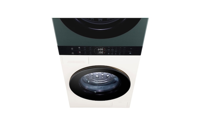 LG 12/9kg WashTower™ Stacked Washer Dryer Green/Beige, WWT-1209FGB