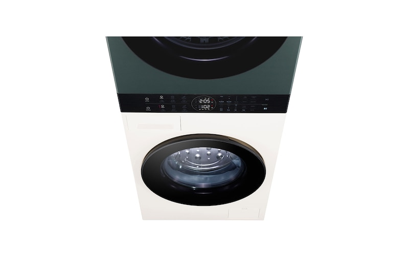 LG 12/9kg WashTower™ Stacked Washer Dryer Green/Beige, WWT-1209FGB