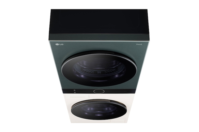 LG 12/9kg WashTower™ Stacked Washer Dryer Green/Beige, WWT-1209FGB