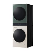 LG 12/9kg WashTower™ Stacked Washer Dryer Green/Beige, WWT-1209FGB