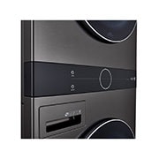 LG 17kg WashTower™ Stacked Washer Dryer Black, WWT-1710B