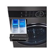 LG 17kg WashTower™ Stacked Washer Dryer Black, WWT-1710B