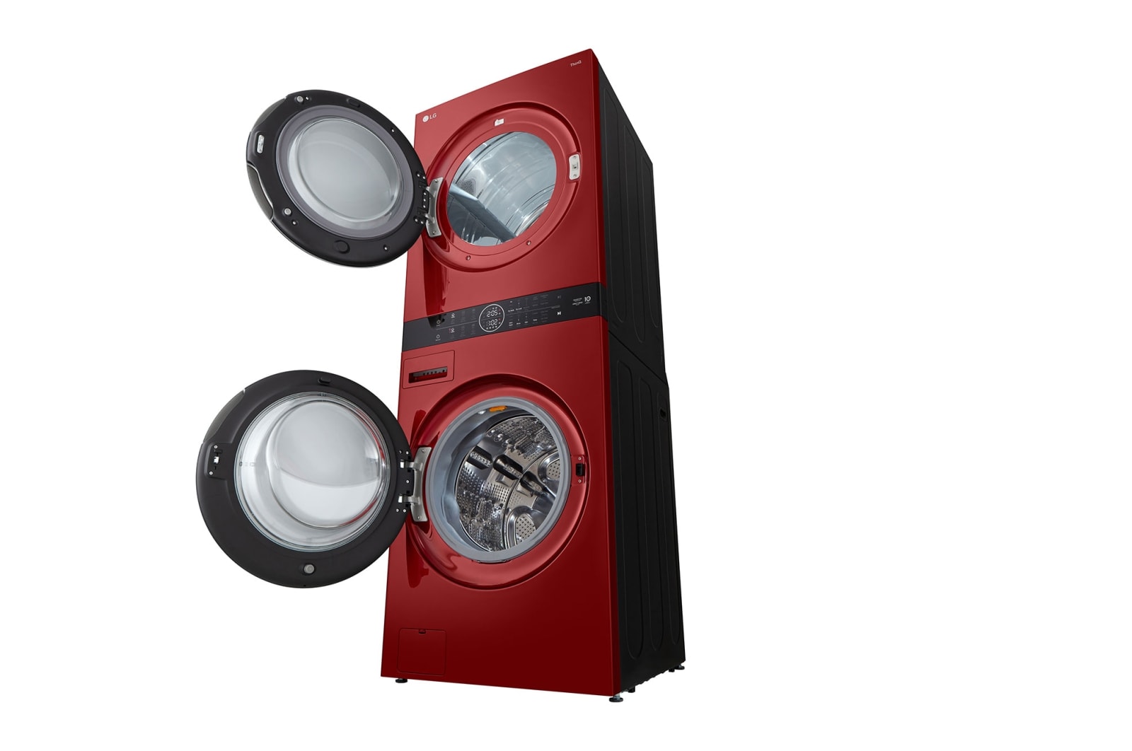 LG 17kg WashTower™ Stacked Washer Dryer Candy Red, WWT-1710CR