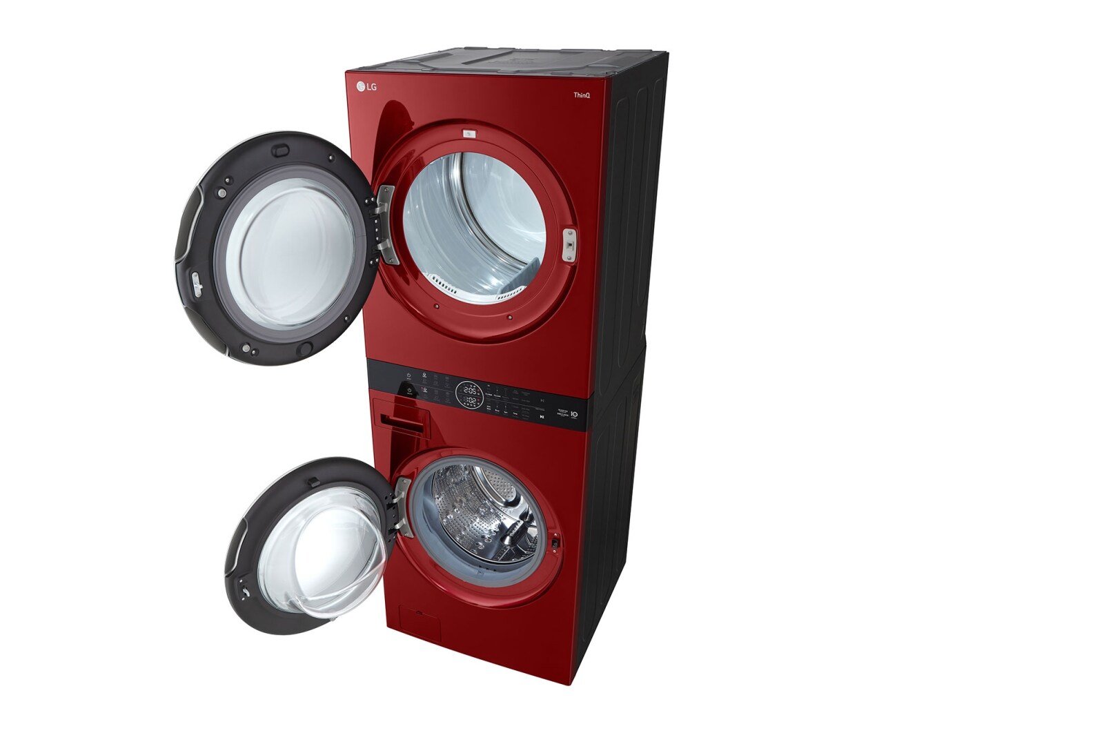 LG 17kg WashTower™ Stacked Washer Dryer Candy Red, WWT-1710CR