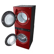 LG 17kg WashTower™ Stacked Washer Dryer Candy Red, WWT-1710CR