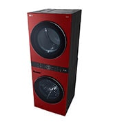 LG 17kg WashTower™ Stacked Washer Dryer Candy Red, WWT-1710CR