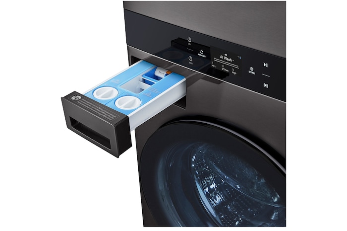 drum detail of the washer